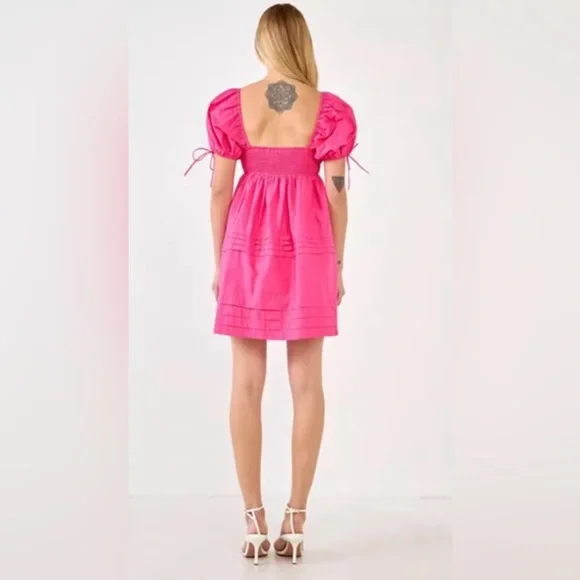 ENGLISH FACTORY Size: LARGE Color: PINK. NEW!! - Picture 2 of 5